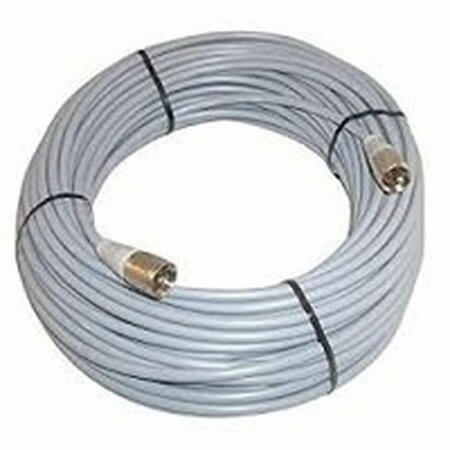 PROPLUS 12 ft. Pre-Cut RG8x PL-PL Coaxial Cable, Gray PR2465805